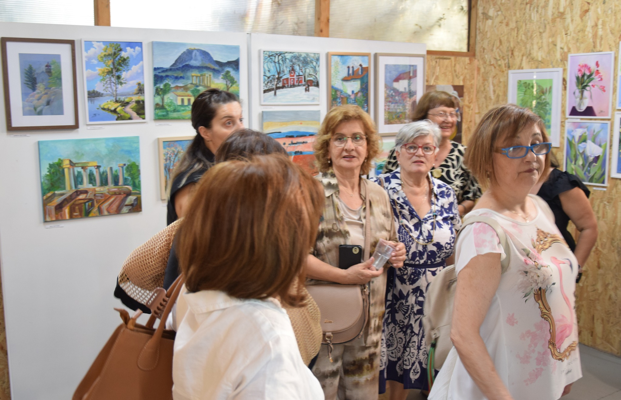 Ετήσια έκθεση ζωγραφικής τμήματος ενηλίκων 2025